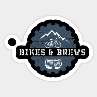 Bikes and Brews Sticker